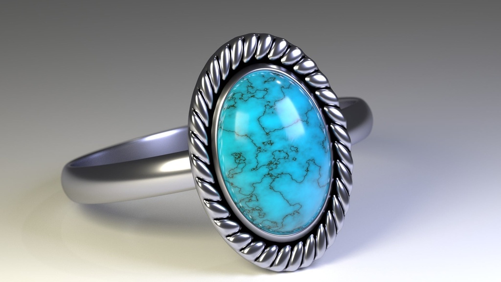 Lapis lazuli ring